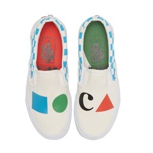NIB Vans x MOCA classic slip-on Size: 6.5